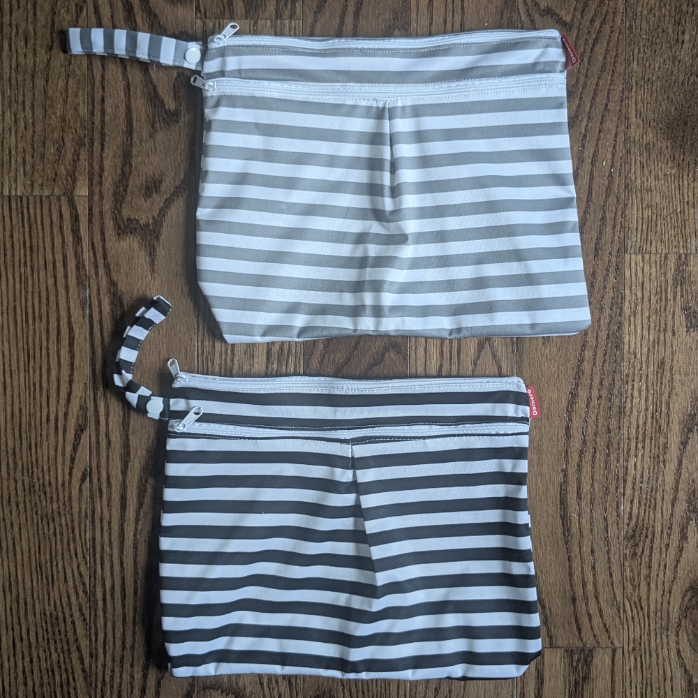 Wet-dry Bags, With 2 Zipper Pockets